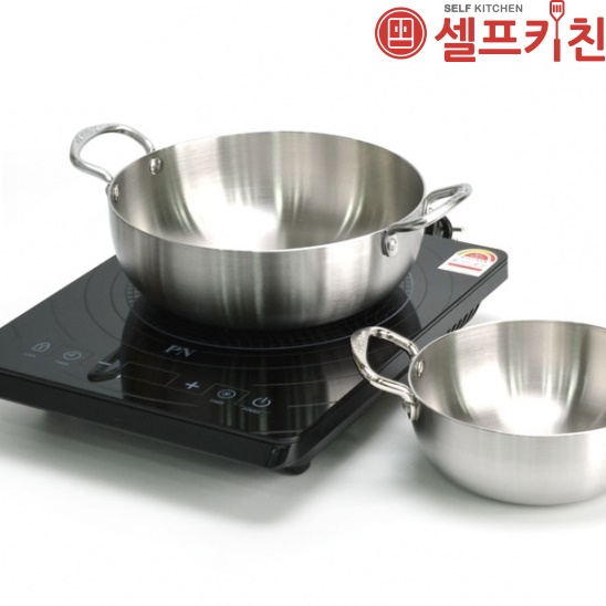 삼중 샤브샤브 양수냄비 인덕션 스텐냄비 찌개냄비 칼국수냄비 칼국수전골 업소용